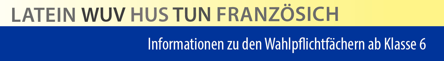 Information Wahlpflichtfach 6